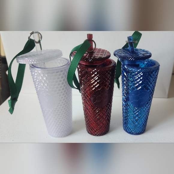 Starbucks set of three Ornaments - Picture 4 of 4